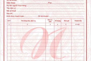 In hóa đơn bán lẻ, hóa đơn gtgt giá rẻ tại quận Hoàn Kiếm – Hà Nội